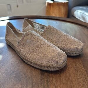 NWT Toms botanical lace rope